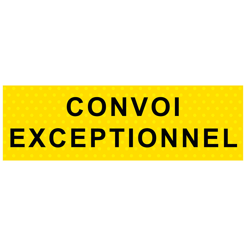 Convoi Exceptionnel 1200 X 400mm