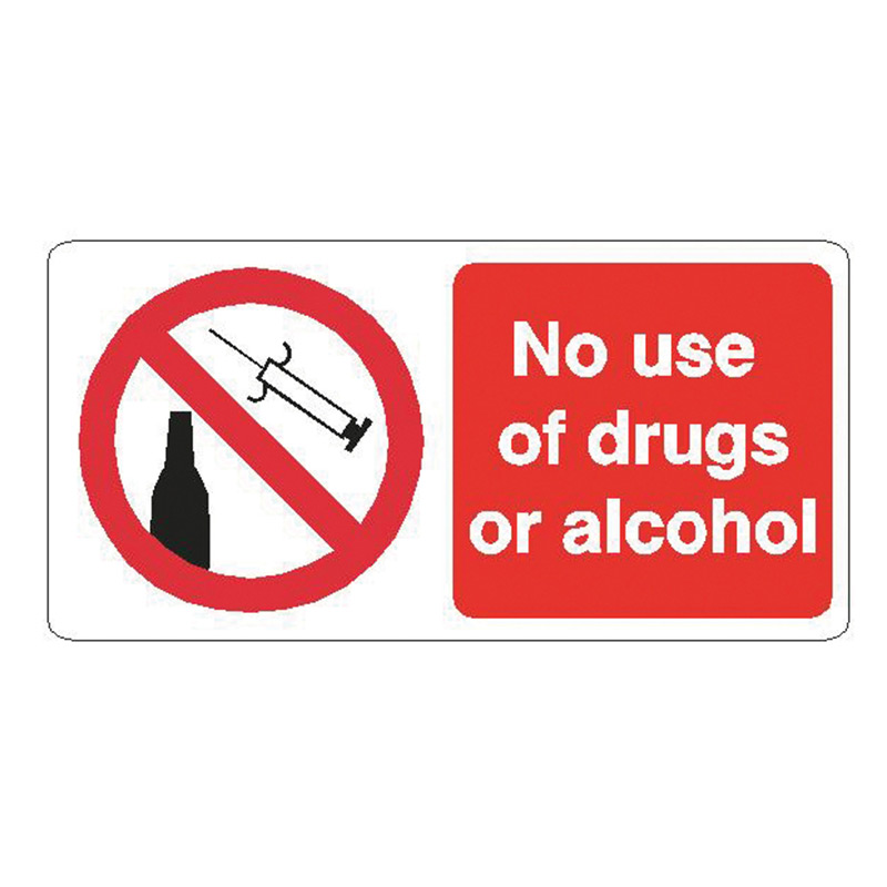 Drugs & Alcohol Sign