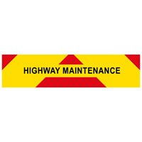 Highway Maintenance Board - Magnetic 600mm X 150mm