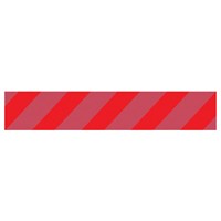 Right-hand Rear Irish Marker Board Self Adhesive 995 X 150mm