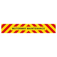 Motorway Maintenance Board - 2100 X 350 X 1.5mm