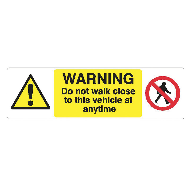 Pedestrian Warning Sign