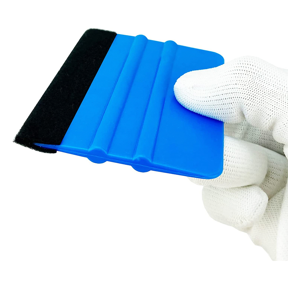 Felt edged Vinyl application tool