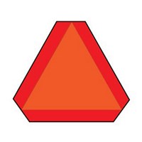 Slow Moving Triangle Self Adhesive 365 X 365mm