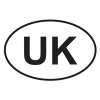 UK Sticker - Self Adhesive