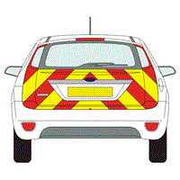 Ford Focus Hatchback Full Chevron Kit (2008 - 2011) Engineering Grade