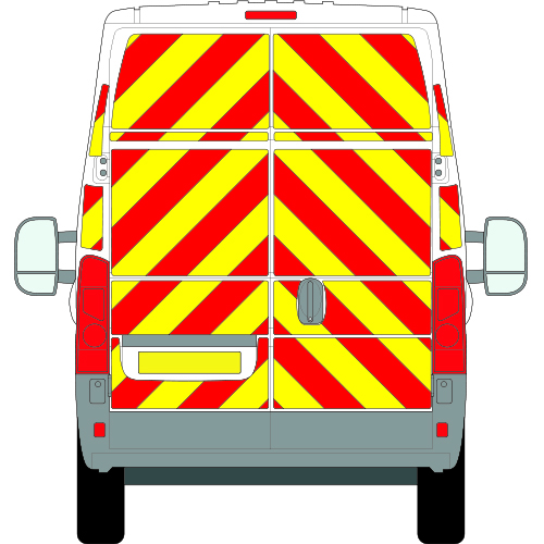 Citroen Relay Full Chevron Kit (2015 - Present) (High roof H3) Engineering Grade