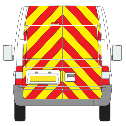 Ford Transit Full Chevron Kit ( 2006 - 2014) (Medium roof H2) Engineering Grade