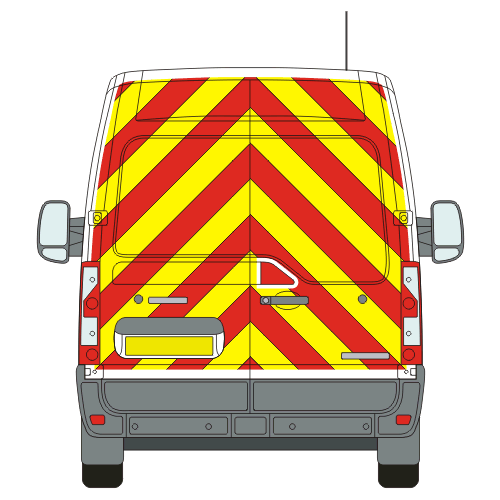 Renault Master Full Chevron Kit (2010 - 2021) (Medium roof H2) Engineering Grade