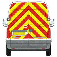 Renault Master Full Chevron Kit (1998 - 2010) (Medium roof H2) Engineering Grade